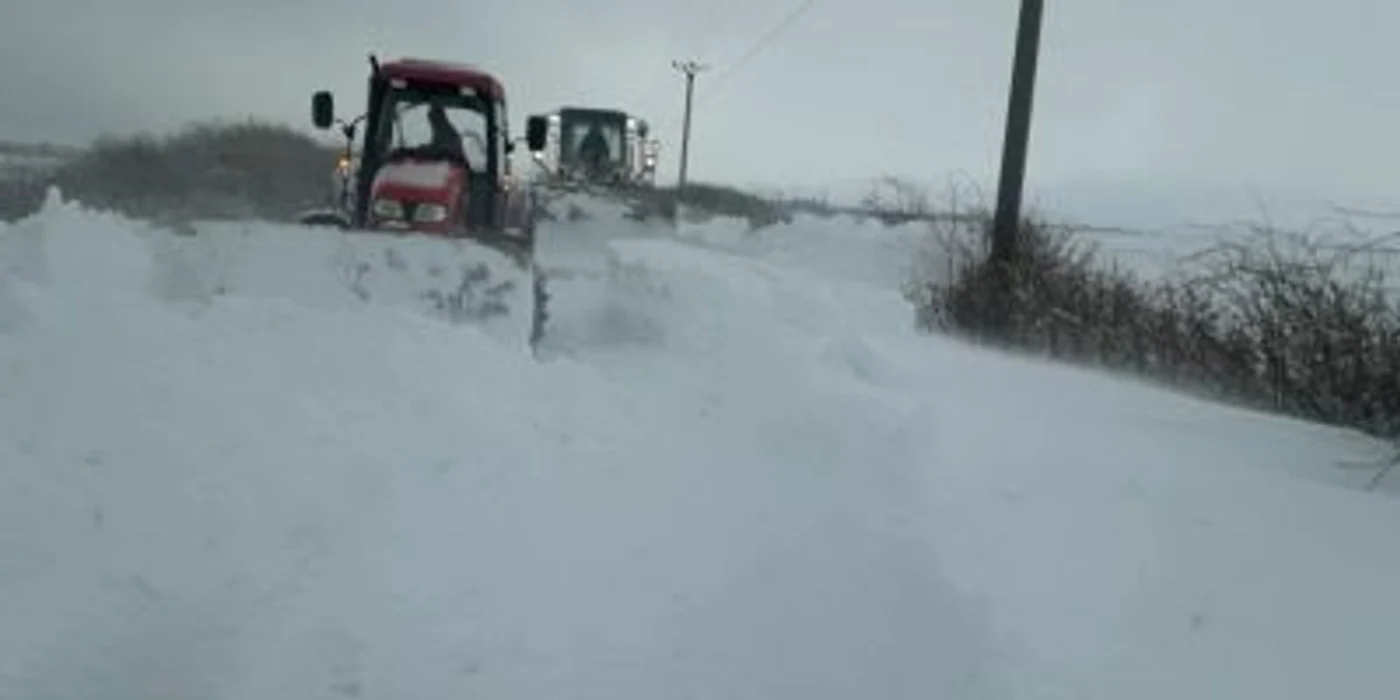 Mai multe sectoare de drum sunt la această oră blocate în Olt