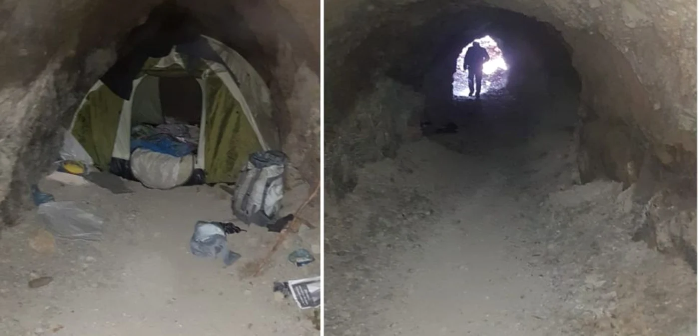 Două femei şi cinci copii s-au ascuns din cauza coronavirusului într-o peşteră de pe Muntele Cozia din apropierea Mănăstirii Stânişoara - Vâlcea Foto Adevărul