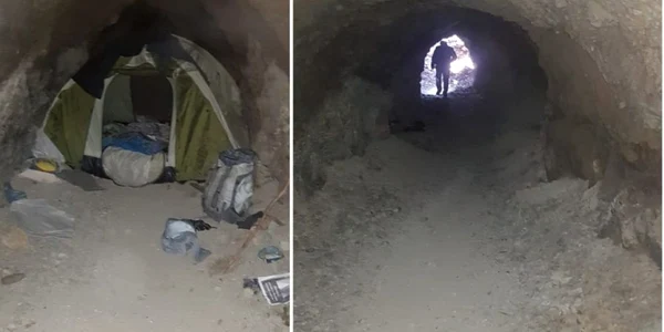 Două femei şi cinci copii s-au ascuns din cauza coronavirusului într-o peşteră de pe Muntele Cozia din apropierea Mănăstirii Stânişoara - Vâlcea Foto Adevărul