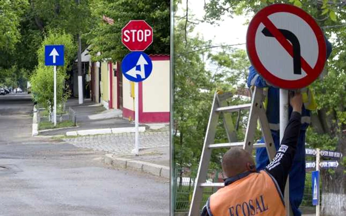 Mai multe străzi din sectorul 1 au de astăzi sens unic