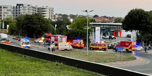 accident giratoriu constanta foto saj