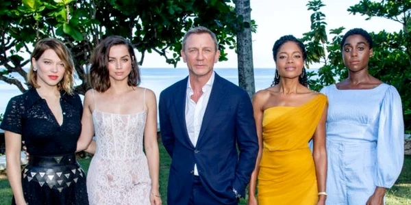 Léa Seydoux Ana de Armas Daniel Craig Naomie Harris Lashana Lynch foto guliver getty images