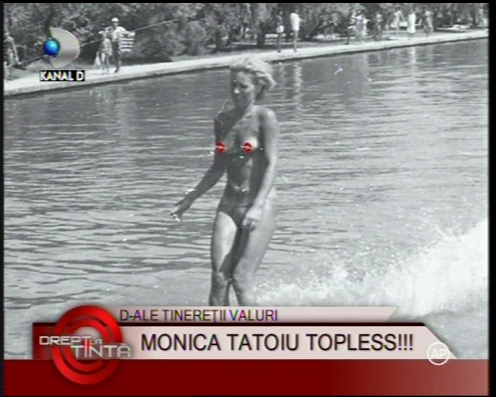 Monica Tatoiu, topless FOTO: Kanal D