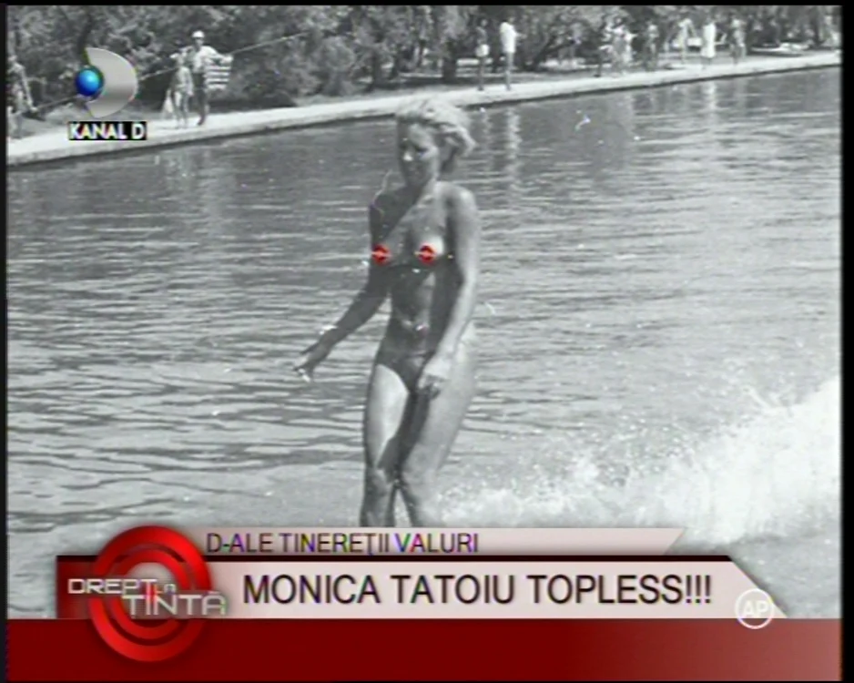 Monica Tatoiu, topless FOTO: Kanal D