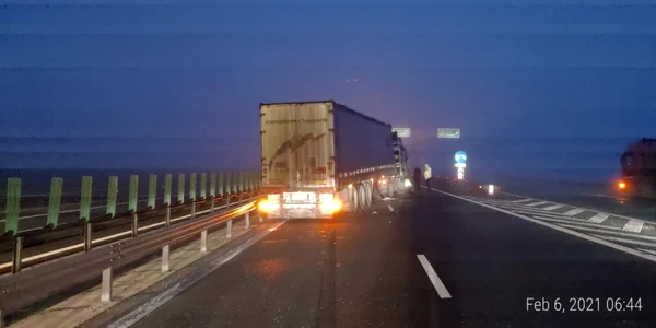 Accident TIR A4