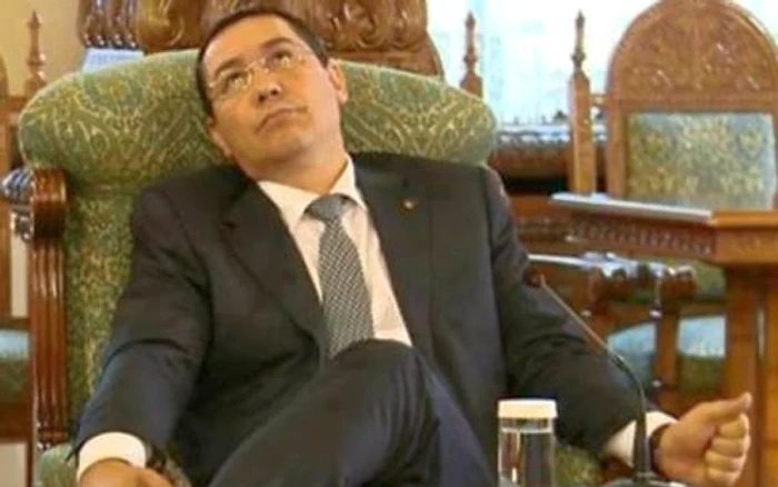 
    Victor Ponta, prim-ministrul României  
