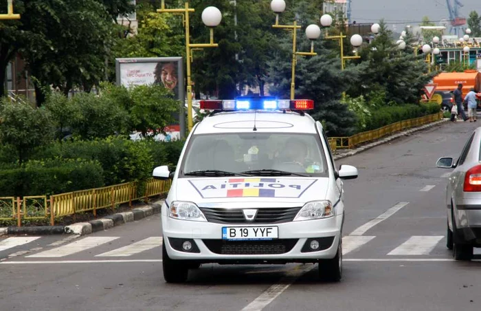 Poliţia a acţionat pentru asigurarea ordinii publice FOTO Adevărul