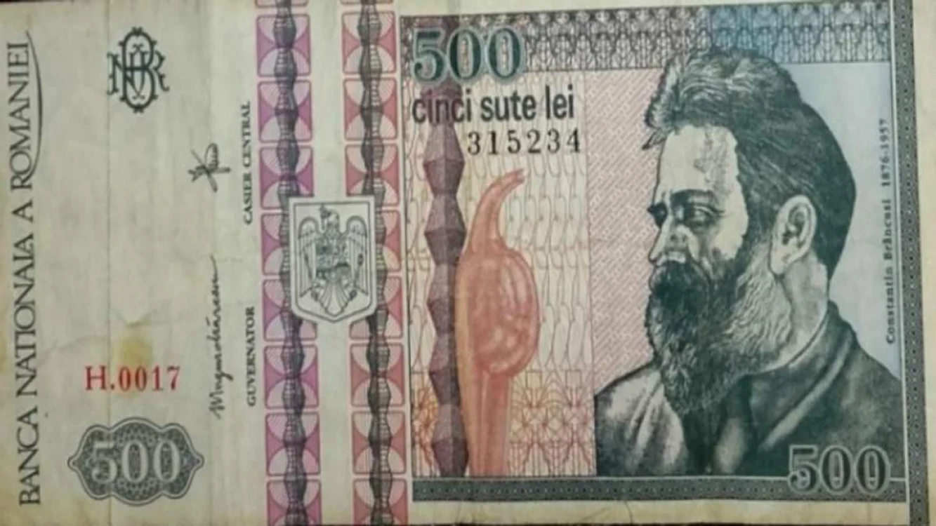 Cu cât se vinde bancnota de 500 de lei Foto: arhivă personală 