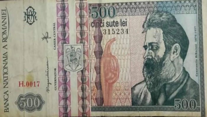 Cu cât se vinde bancnota de 500 de lei Foto: arhivă personală 