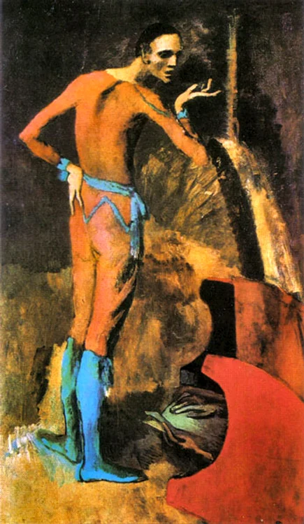 
    Pablo Picasso, "Actorul" (1904-1905)  