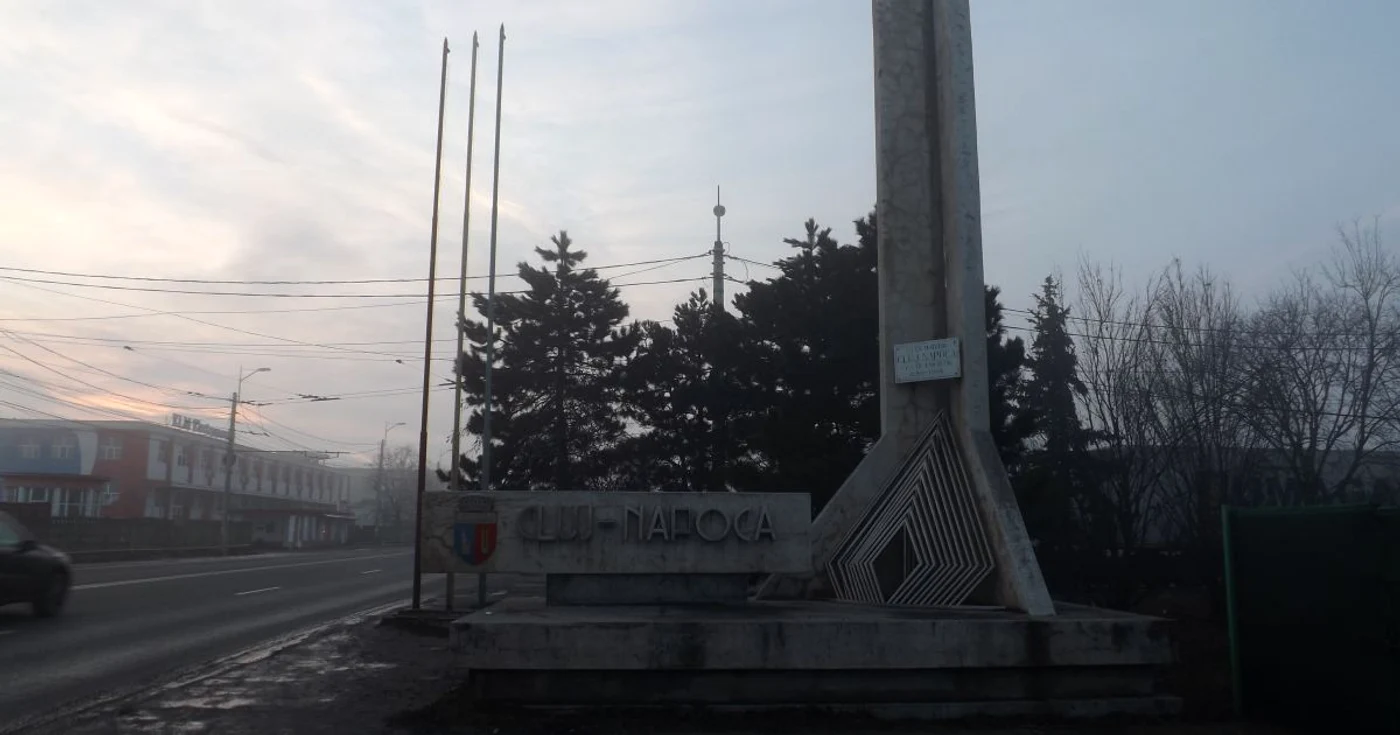 Intrarea în Cluj-Napoca FOTO Remus Florescu