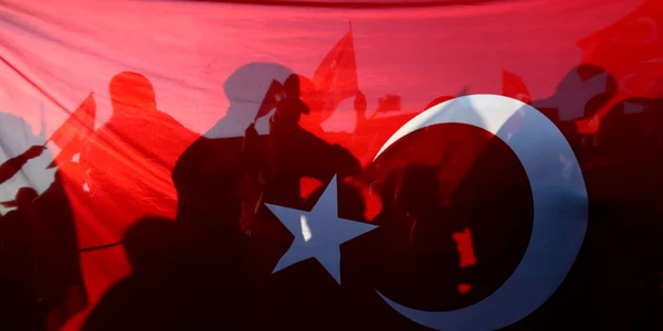 Tentativa de puci si steagul Turciei FOTO EPA-EFE