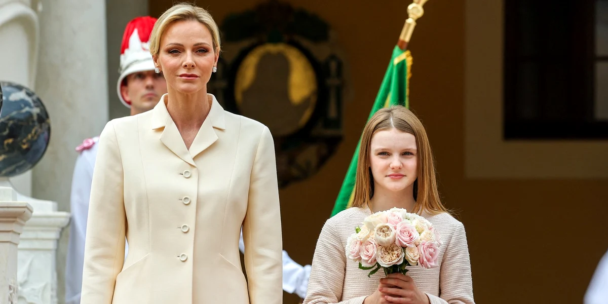 Prințesa Charlene de Monaco și Gabriella profimedia 1140035173 jpg