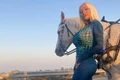 christina aguilera cu calul jpeg