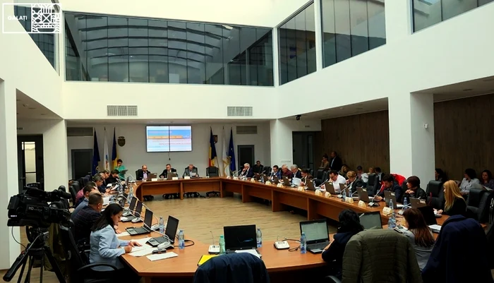 Ședință a Consiliului Local Galați FOTO arhivă Adevărul