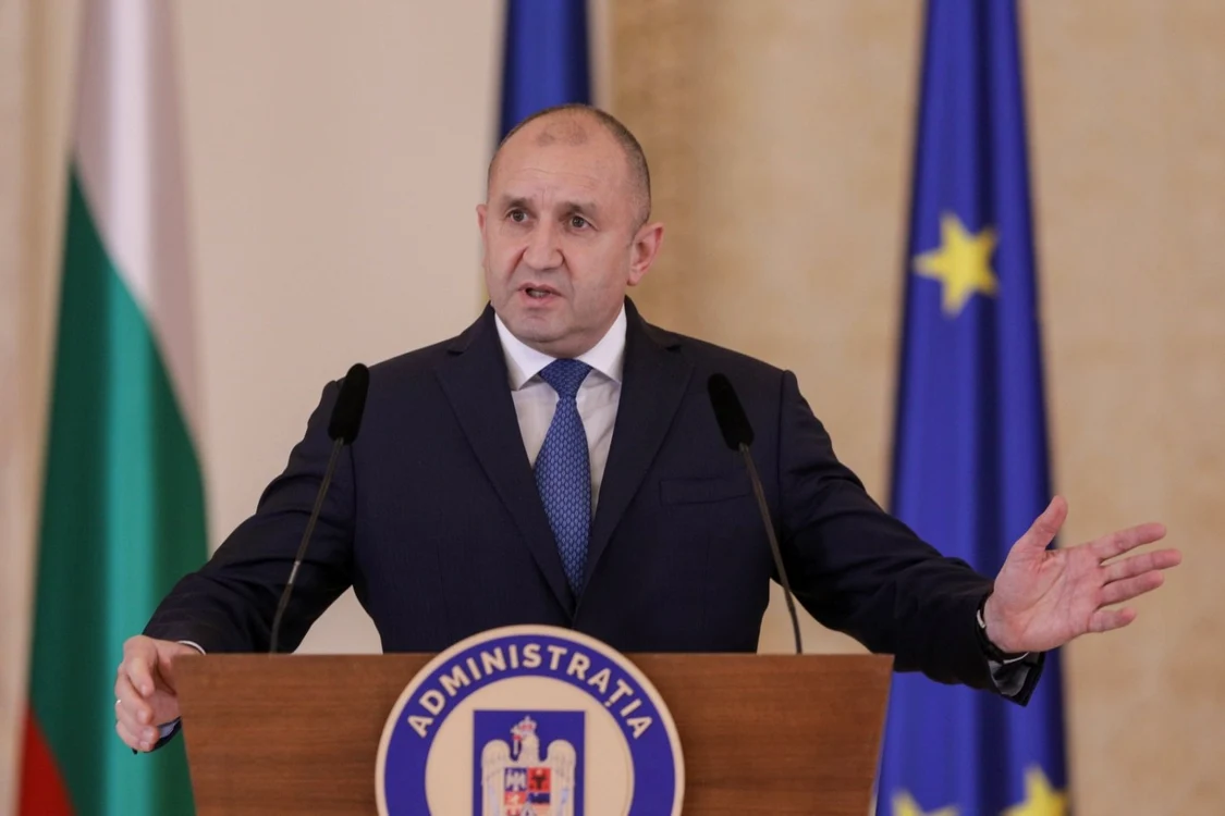 Rumen Radev. FOTO: Inquam Photos