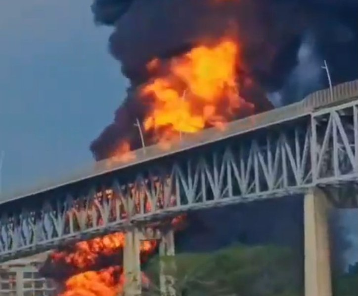 Explozie devastatoare lângă Podul Americilor din Panama: patru răniți și o persoană dispărută. Imagini șocante surprind o minge de foc imensă