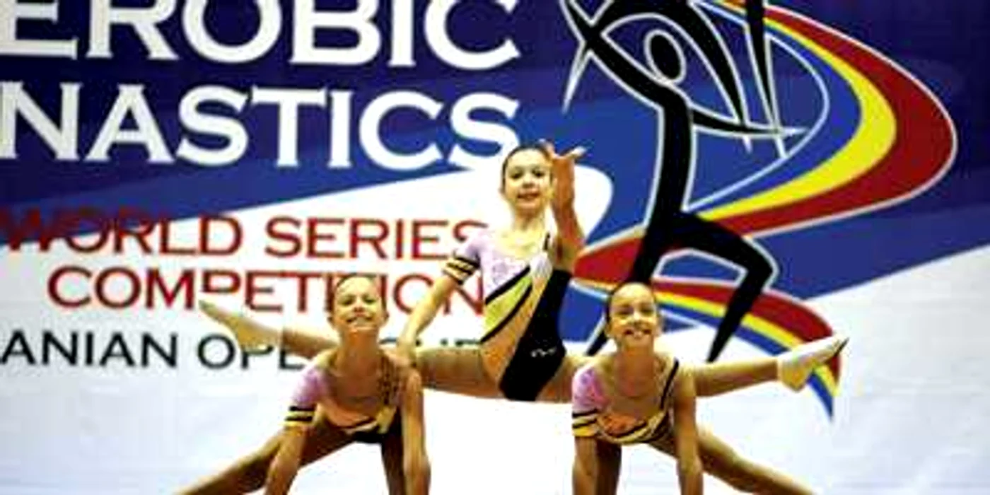 Timişoara: Competiţie de graţie şi forţă cu gimnastică aerobică