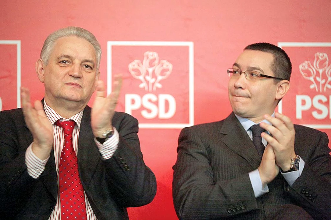 Ilie Sârbu şi ginerele lui, Victor Ponta