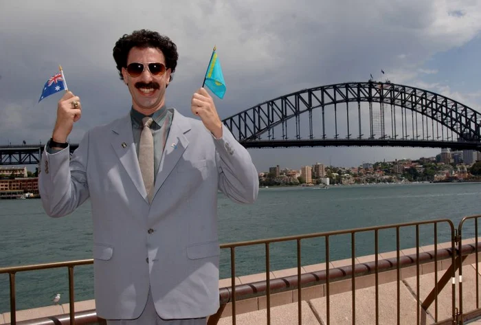 Filmul «Borat» a cunoscut succesul internaţional, inclusiv în Australia. (Foto: EPA)