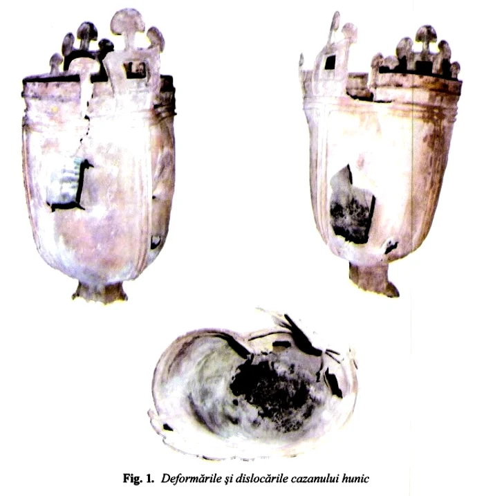 Cazanul hunic de la Ionești, piesa rară de la Curtea Domnească. FOTO biblioteca-digitala.ro