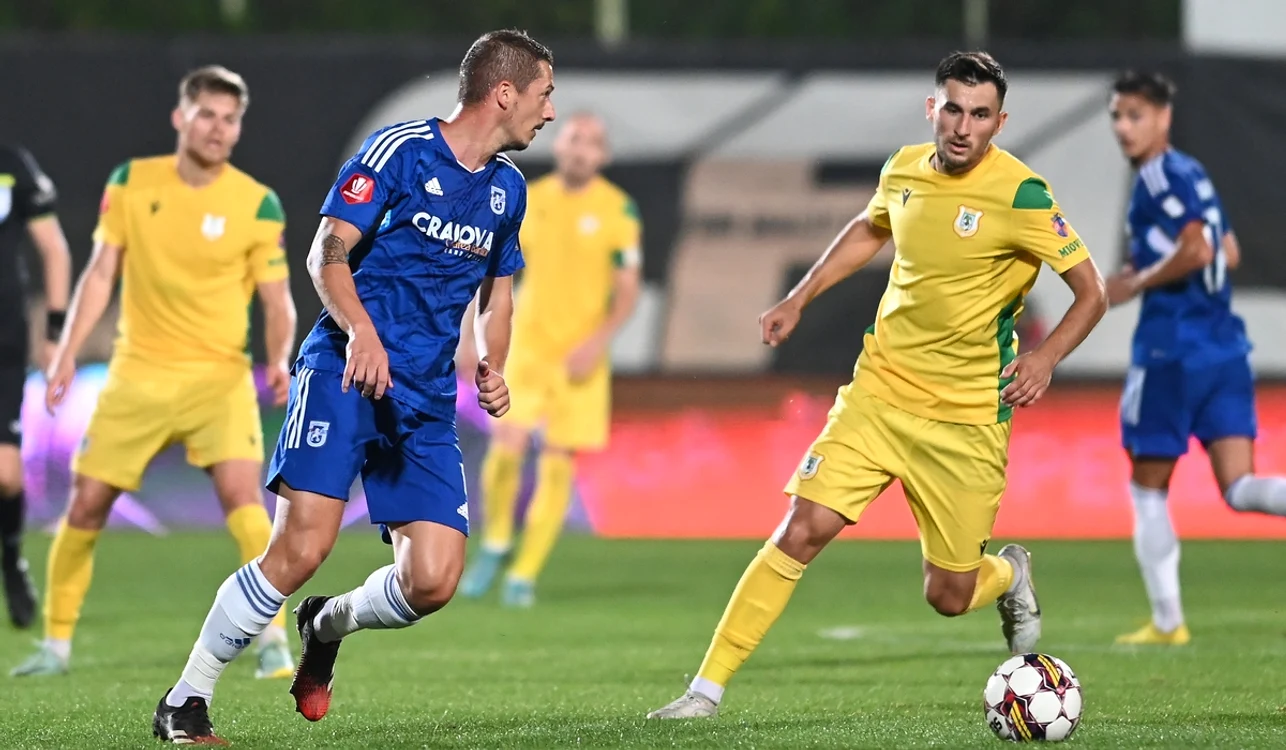 CS Mioveni „a smuls” un punct din meciul cu FCU Craiova 1948 (FOTO: Sportpictures)