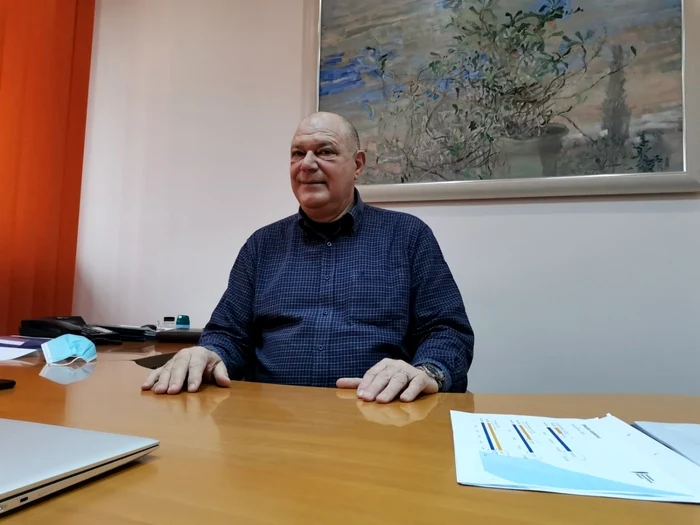 Dorel Grădinaru, director interimar la Aeroportul Timişoara FOTO Ş.Both
