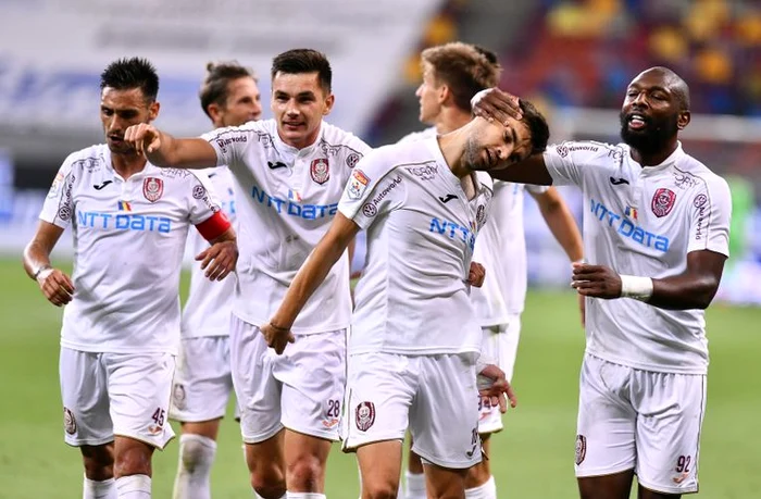 Jucătorii lui CFR Cluj au un adversar dificil în turul secund al Ligii CampionilorFOTO: Sportpictures.eu