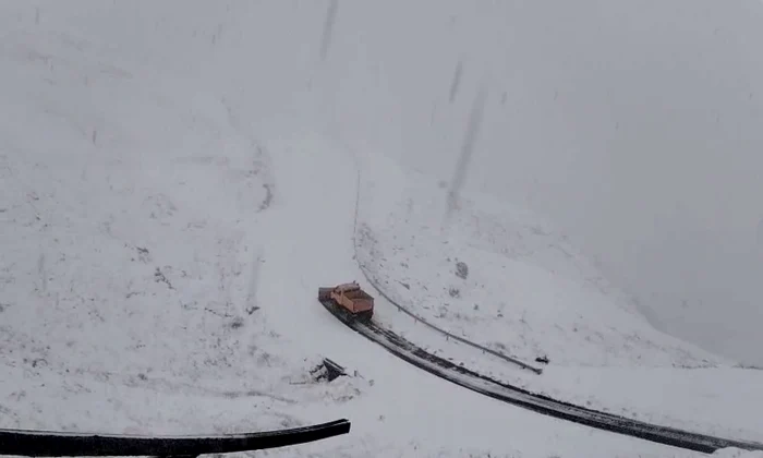zăpadă Transfăgărășan
