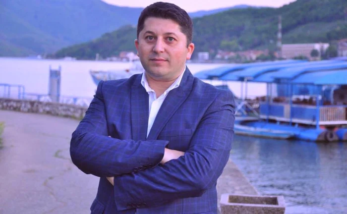 Marius Stoica, primarul PSD din Orşova FOTO Facebook