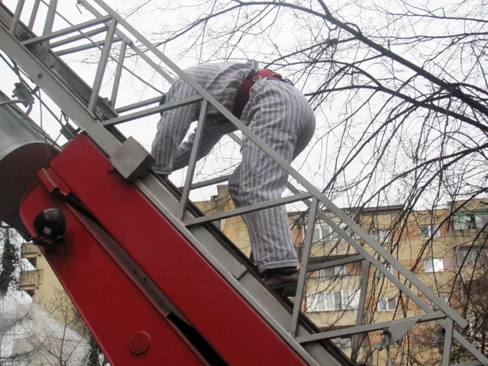 Incendiu de amploare la Spitalul Judeţean - Exerciţiu