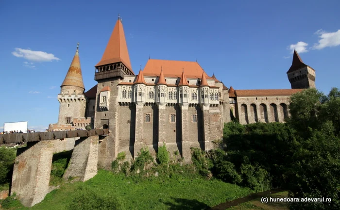 Castelul Corvinilor, Hunedoara. FOTO: Daniel Guţă. ADEVĂRUL.