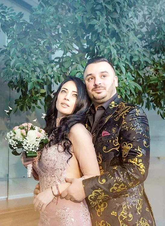 Liviu Guţă s-a căsătorit sâmbătă cu Roxana