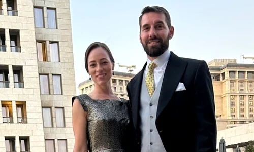 Nicolae al Romaniei si Alina Maria la un eveniment in Amman, Iordania   Instagram (3) jpg