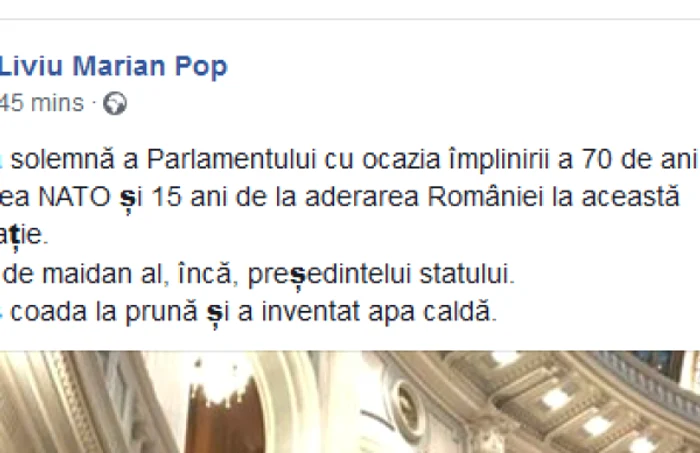 liviu pop pe facebook