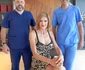 Roxana Ciuhulescu, operată de medicii Iancu Morad și Bogdan Măciuceanu foto: yolomedia