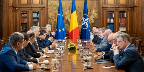 Nicușor Dan, întâlnire cu reprezentanții sindicatelor FOTO Administrația Prezidențială