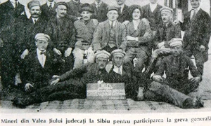 20 28 octombrie 1920 prima greva generala din Romania procesul muncitori Sibiu independentul jpg