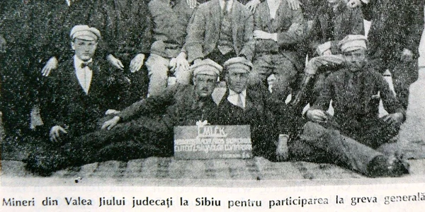 20 28 octombrie 1920 prima greva generala din Romania procesul muncitori Sibiu independentul jpg