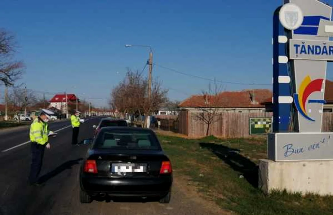 Bărbatul a fugit de poliţişti FOTO IPJ Ialomiţa