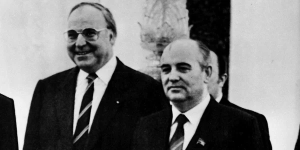 Helmuth Kohl Mihail Gorbaciov FOTO AP