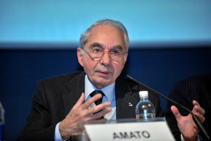 Giuliano Amato, fostul premier al Italiei FOTO giornalettismo.it