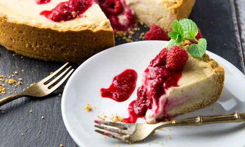 Cheesecake cu zmeura reteta vegana jpeg