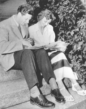 Regele Mihai şi Regina Ana în exil