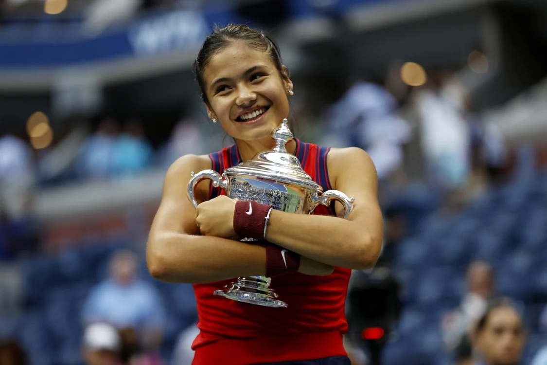 Emma Răducanu - câştigătoare US Open - 11 sep 2021 / FOTO EPA-EFE