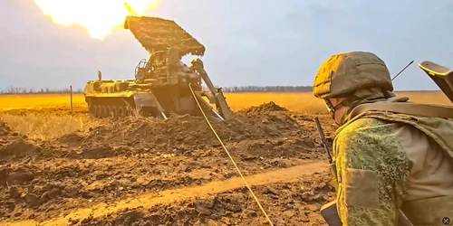 Trupe rusești pe frontul din Ucraina FOTO EPA EFE jpg