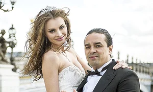 Alina şi Hatim  s au căsătorit la Paris jpeg