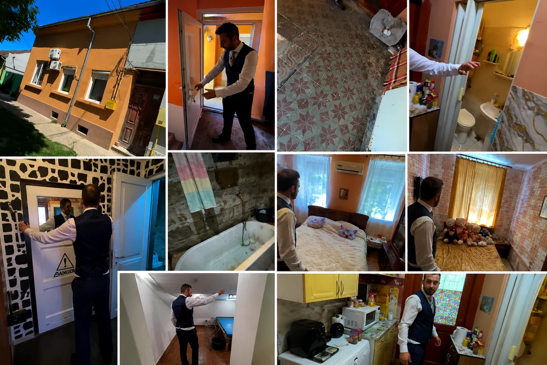 Casa din Timișoara / foto: captura video