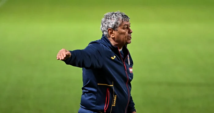 Lucescu, în căutarea celei de-a patra victorii consecutive pe banca naționalei. Foto Sportpictures