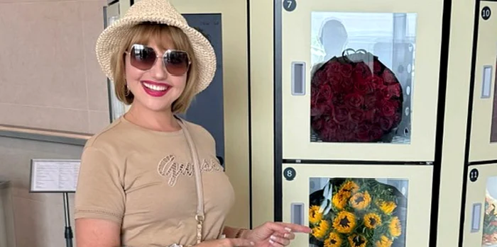 Marina Almășan în Dubai / Foto: Facebook